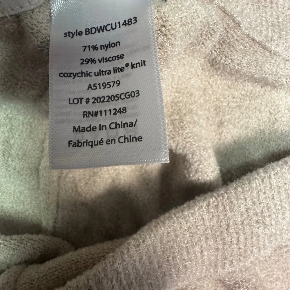Barefoot Dreams CozyChic Ultra Lite Everyday Pants Stone 3XT‎ NEW